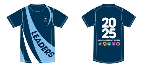 Lauderdale Primary 2025 School Leaders T Shirt